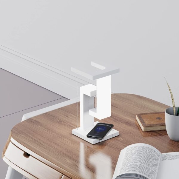 Wireless Smartphone Charging Suspension Table Lamp