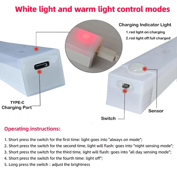 kf-S353909c102da48c5b577532839fb9303n Motion Sensor Wireless LED Night Lights