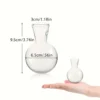 kf-Sb9dae516811b4f5eb8d0f18211364aa1F Creative Semi Circular Glass Wall Mounted Vase