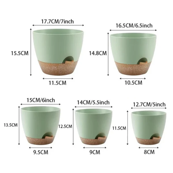 kf-Sd245ce1fc7864257a08fbc23e1d08449r Self-Watering Plant Pots with Drainage Hole