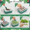 Silicone Seed Starter Tray Kit