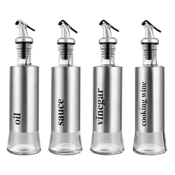Stainless Steel Oil Dispenser Bottle
