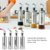 Stainless Steel Oil Dispenser Bottle
