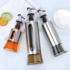 Kitchen Storage Bottle Cooking Oil Vinegar Seasoning Bottle Glass