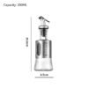 Kitchen Storage Bottle Cooking Oil Vinegar Seasoning Bottle Glass